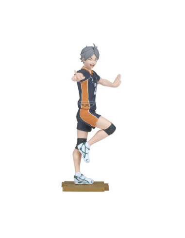 Figura banpresto haikyu!! koshi sugawara 14cm