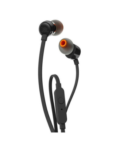 Auriculares intrauditivos jbl t110 black pure