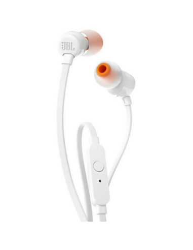 Auriculares intrauditivos jbl t110 white pure