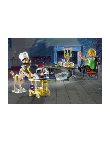 Playmobil scooby doo cena con shaggy