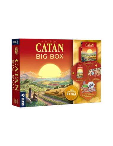 Juego mesa devir catan big box