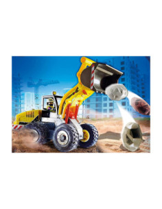 Playmobil ciudad accion -  cargadora frontal