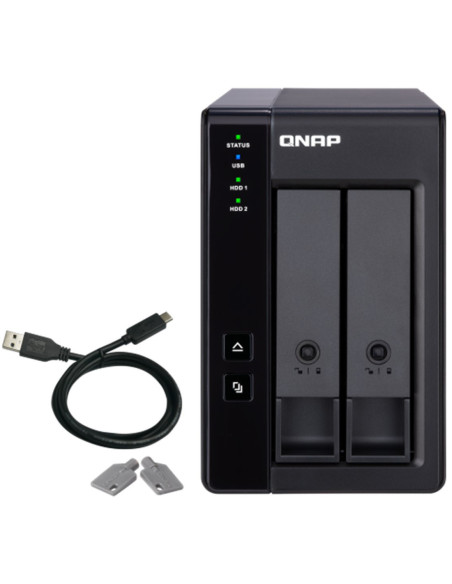 Caja expansion raid qnap tr - 002 usb
