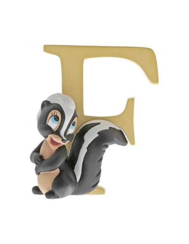 Figura enesco disney bambi flor letra