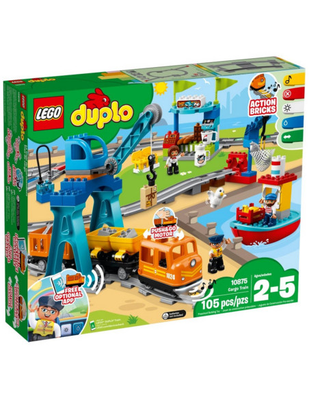 Lego duplo tren mercancias