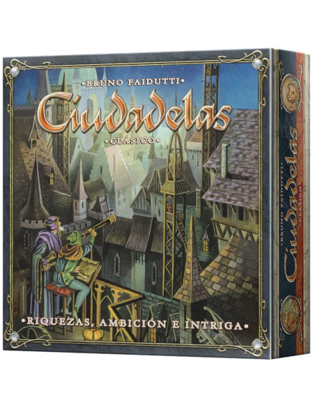 Juego mesa asmodee ciudadelas clasico pegi
