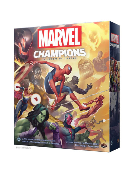 Juego mesa asmodee marvel champions: el