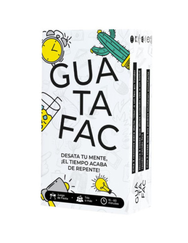 Juego mesa asmodee guatafac pegi 16