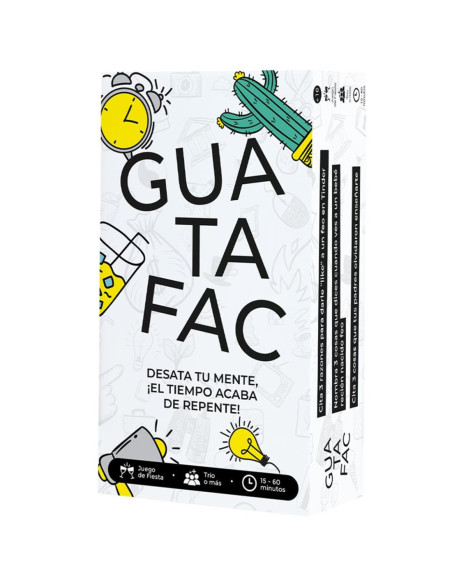 Juego mesa asmodee guatafac pegi 16