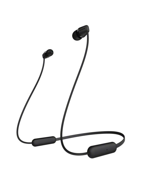 Auriculares sony wic200b negro inalambricos microfono
