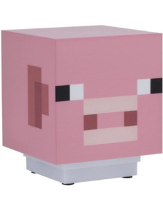 Lampara paladone minecraft cerdito musica incorporada