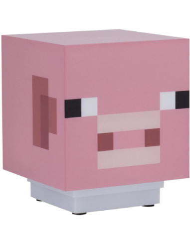 Lampara paladone minecraft cerdito musica incorporada