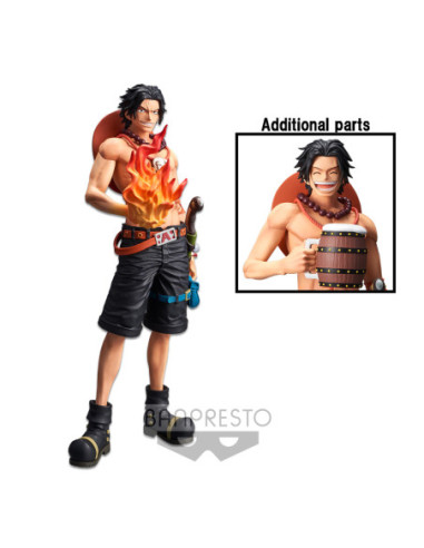 Figura banpresto one piece portgas d.ace
