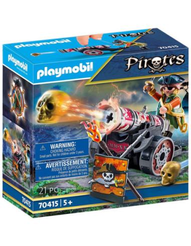 Playmobil pirates pirata con cañon