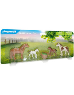 Playmobil ponis con potros