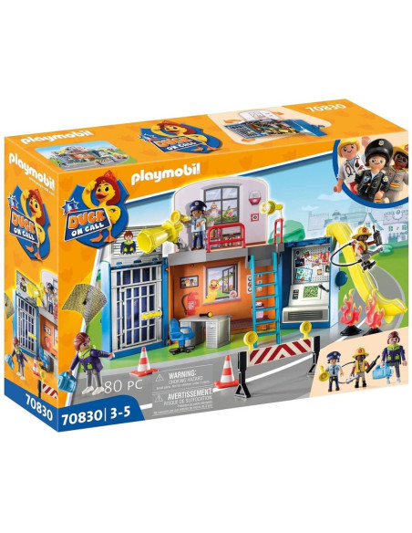 Playmobil duck on call centro operaciones