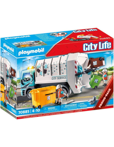 Playmobil city life camion basura con