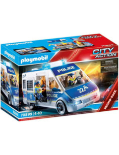 Playmobil coche policia con luz y