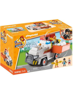Playmobil duck on call vehiculo emergencia