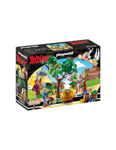 Playmobil asterix: panoramix con el caldero