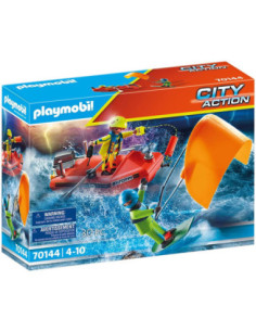 Playmobil rescate maritimo : rescate kitsurfer