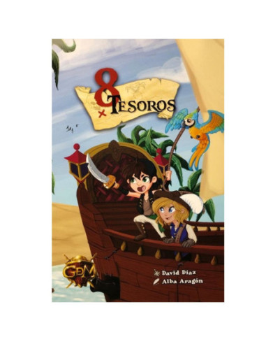 Juego mesa gdm 8 tesoros pegi