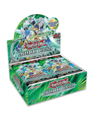Caja sobres cartas yu - gi - oh synchro storm