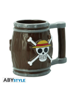 Taza 3d abysse one piece barril