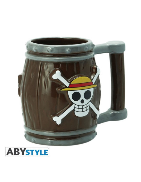 Taza 3d abysse one piece barril