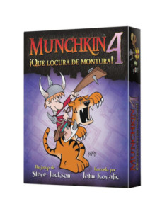 Juego mesa munchkin 4: ¡que locura