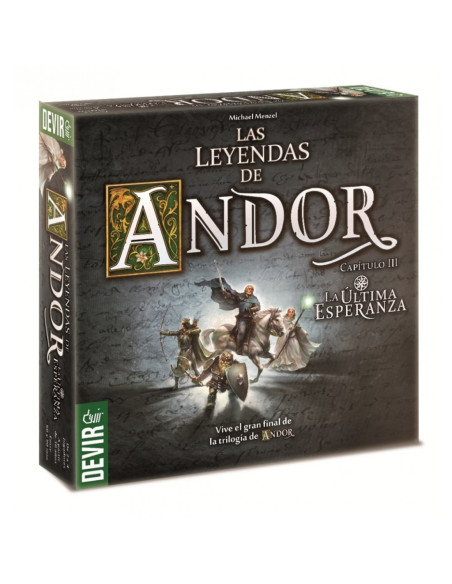 Juego mesa devir las leyendas andor