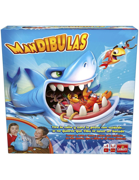 Juego mesa mandibulas pegi 4