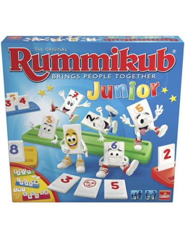 Juego mesa rummikub junior pegi 4