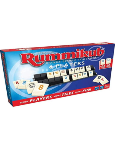 Juego mesa rummikub original 6 jugadores