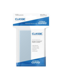 Fundas transparentes cartas ultimate guard classic