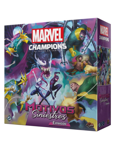 Juego mesa marvel champions motivos siniestros
