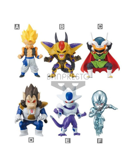 Figuras banpresto dragon ball wcf treasure