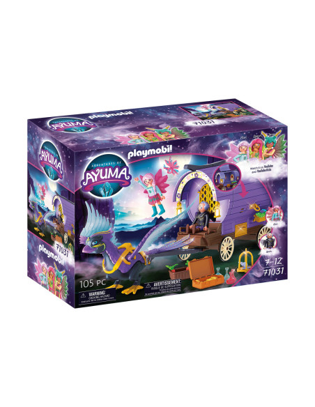 Playmobil ayuma carruaje hada con phoenix