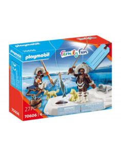 Playmobil family fun esquimales pesca