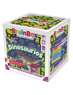 Juego mesa brainbox dinosaurios pegi 5