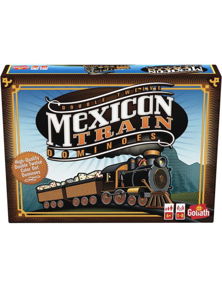 Juego mesa mexican train dominoes pegi