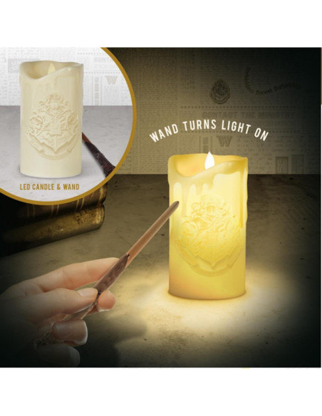 Lampara paladone harry potter vela con