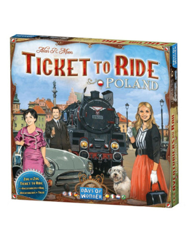 Juego mesa aventureros al tren polonia