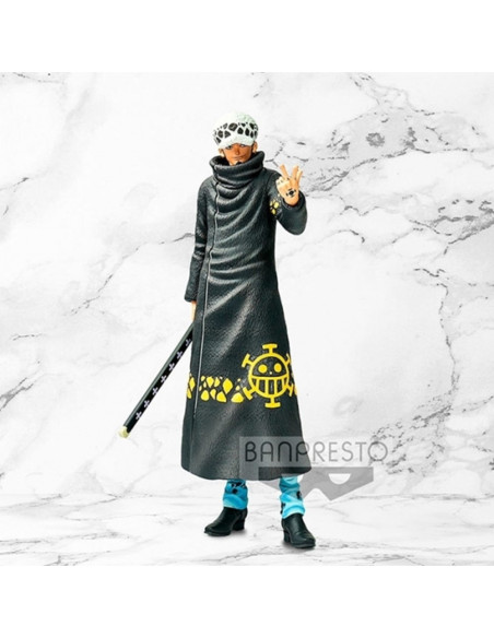 Figura banpresto one piece grandista nero