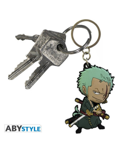 Llavero pvc abystyle one piece zoro