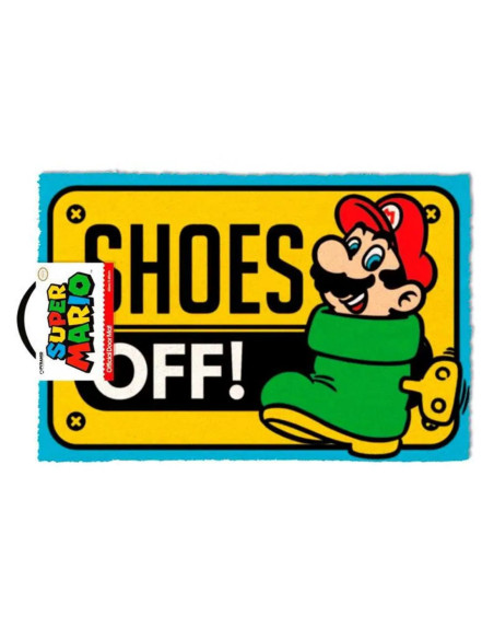 Felpudo pyramid nintendo super mario shoes