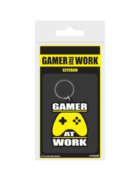 Llavero pyramid gamer at work mando