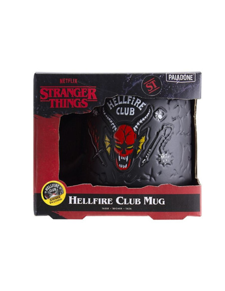 Taza con relieve paladone stranger things