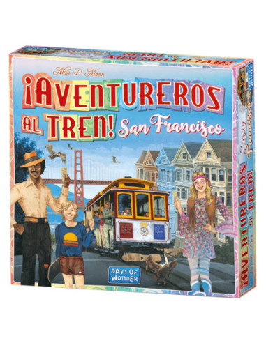 Juego mesa aventureros al tren san