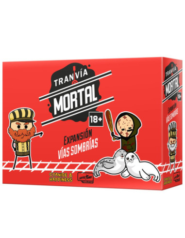 Juego mesa tranvia mortal expansion vias